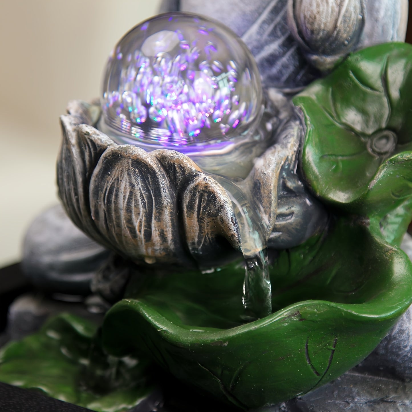 1pc USB Powered Buddha Tabletop Fountain