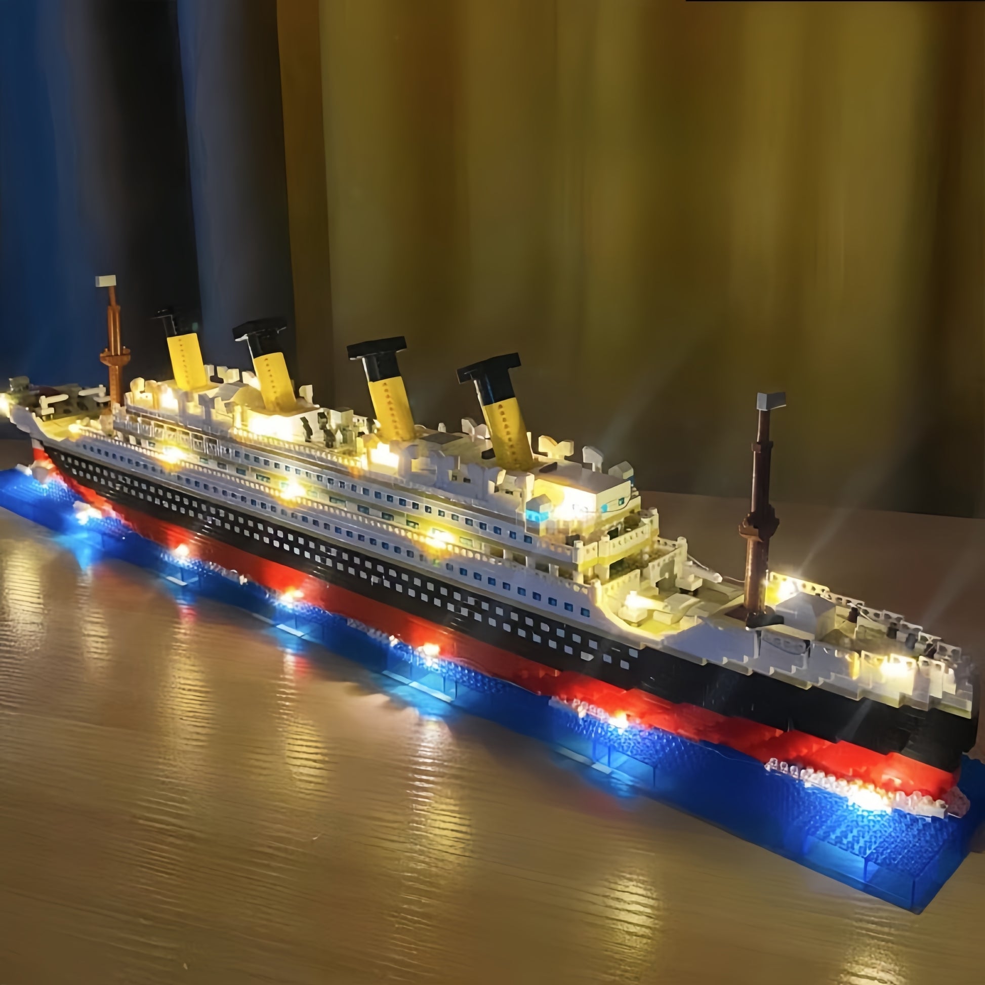 Titanic Model Building Blocks-assembled Ship - Heidi Ho Your Wellness Pro